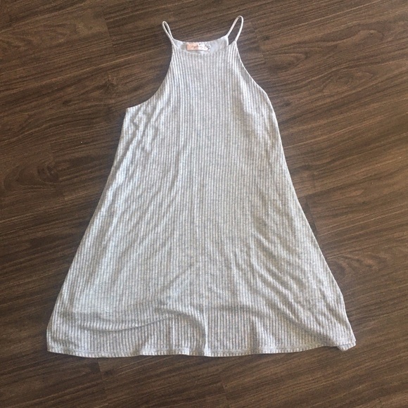 Lazy Sundays Dresses & Skirts - Lazy Sundays Light Blue Halter Mini Dress